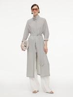 [Preview] Triacetate Blend Women Trench Coat GOELIA