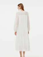 Faux Suede Vest And Maxi Dress Two-Piece Set GOELIA