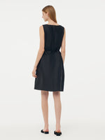 18MM Xiang Yun Silk Women Vest Mini Dress With Belt And Hairband GOELIA