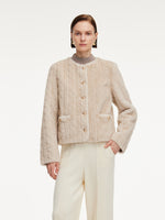 Eco-friendly Faux Fur Textured Women Coat GOELIA