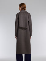 [Preview] Wool Cashmere Double-Faced Women Wrap Overcoat GOELIA
