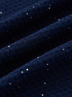 Lyocell Blend Sequins Women Cardigan GOELIA