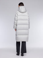 [Preview] Hooded Goose Down Unisex Overcoat GOELIA