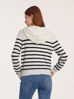 Pure Cashmere Hooded Zipper Cardigan GOELIA