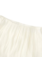 Mandarin Collar Blouse And A-Line Skirt Two-Piece Set GOELIA