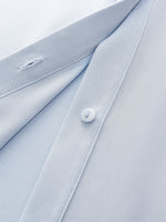 22MM Mulberry Silk Contrast Collar Tie Front Women Shirt GOELIA