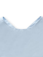 100% Linen Cross Back Women Maxi Dress GOELIA