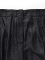 16MM Xiang Yun Silk Women Wide Leg Ankle Length Pants GOELIA