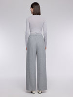 [Preview] Relaxed Straight Leg Women Knit Pants GOELIA