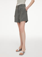 [Preview] Triacetate Blend Women A-Line Shorts GOELIA
