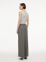 [Preview] Triacetate Blend Women Straight Leg Pants GOELIA