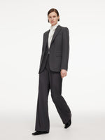 Mock-Layered Slim Fit Women Tailored Blazer GOELIA