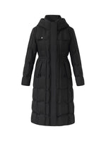 Longline Hooded Goose Down Coat GOELIA