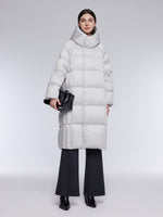 [Preview] Hooded Goose Down Unisex Overcoat GOELIA