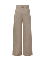 [Preview] Relaxed Straight Leg Women Knit Pants GOELIA