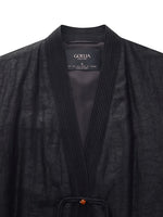 18MM Gambiered Canton Gauze Women Quilted Jacket GOELIA