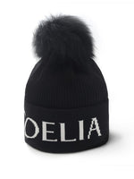 Letter Jacquard Knitted Hat GOELIA