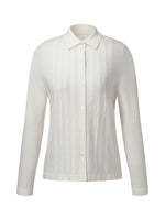 Tencel Wool Blend Women Shirt Cardigan GOELIA