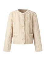 Eco-friendly Faux Fur Textured Women Coat GOELIA