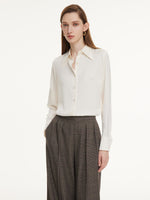 22MM Mulberry Silk Women H-Line Shirt GOELIA