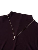 [Preview] Double-Faced Brushed Mock Neck Women Knit Top GOELIA