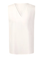 Triacetate Blend Women V-Neck Tank Top GOELIA