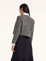 Classic Tweed Cropped Women Jacket GOELIA