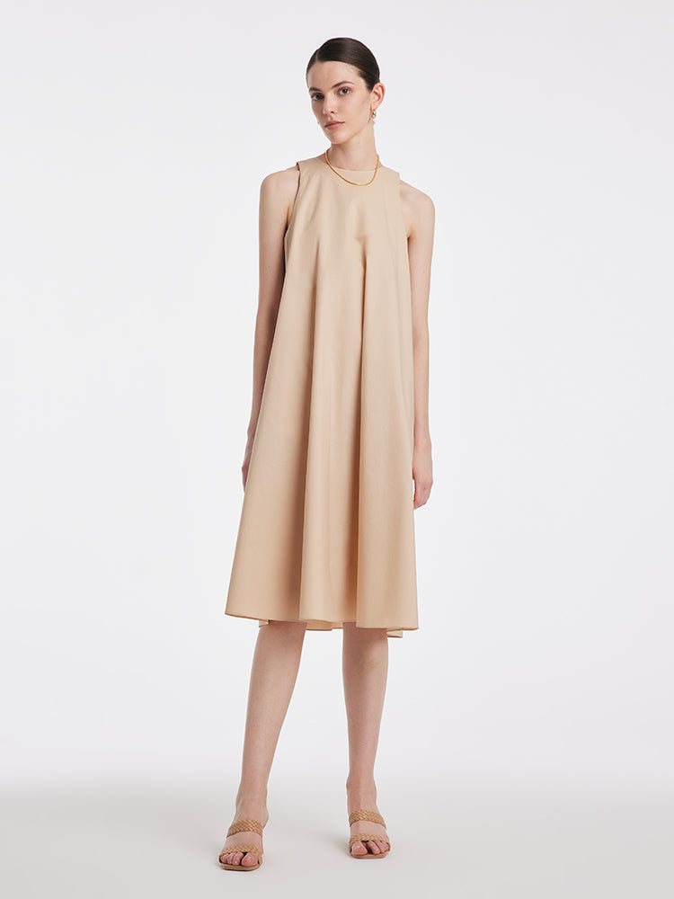 GOELIA Loose A-Line Vest Dress GOELIA