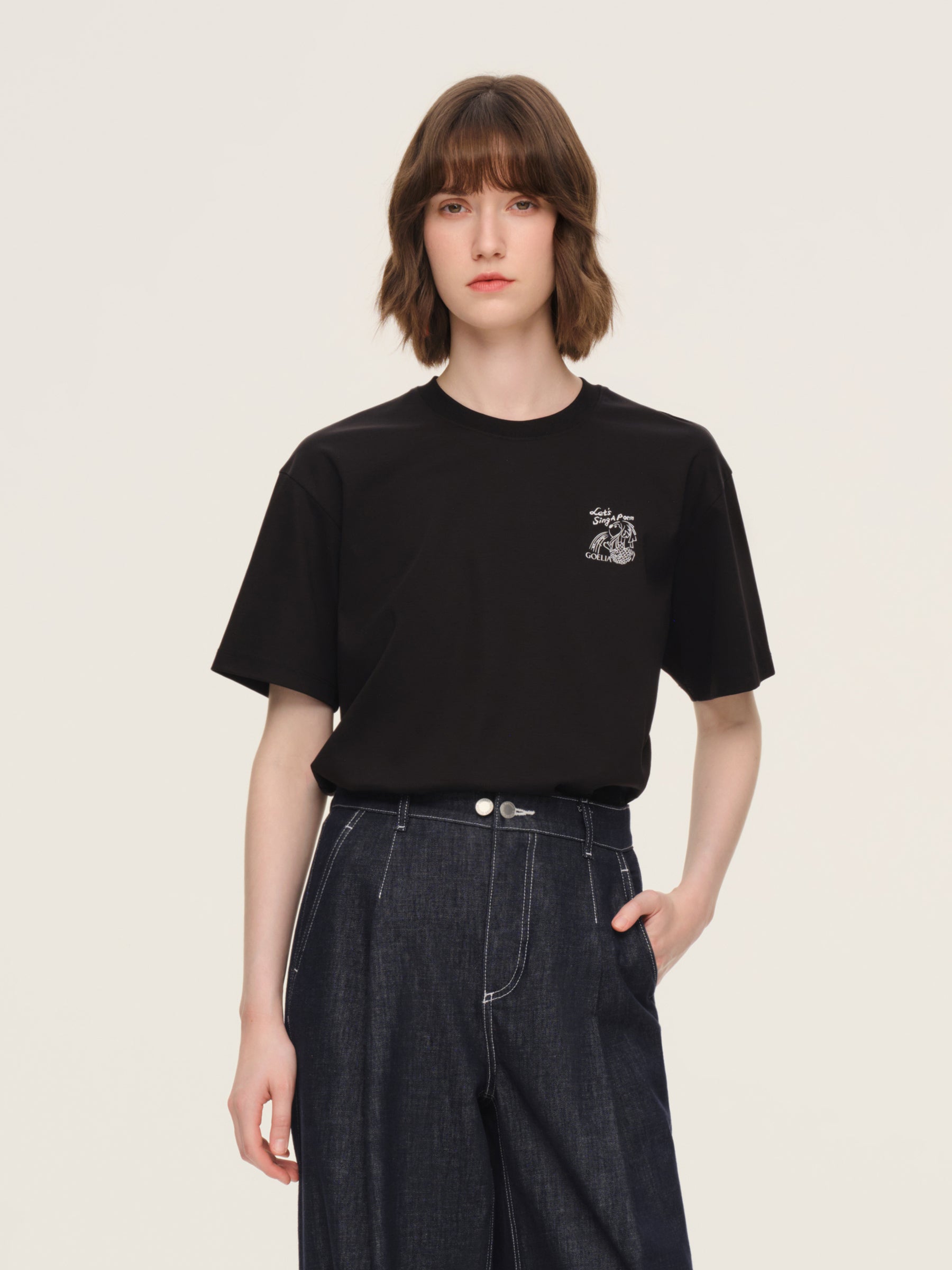 100% Cotton Heady Print Unisex T-Shirt GOELIA