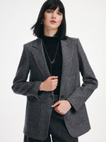 [Preview] Washable Wool Women H-Line Blazer GOELIA