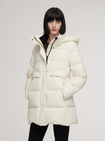 Thermal Tech Back Hooded Goose Down Coat GOELIA