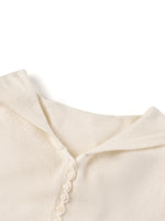 [Preview] 100% Cashmere Seamless Women Knit Hoodie GOELIA