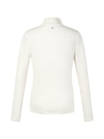 [Preview] Tencel Acetate Silk Blend Women Mock Neck Knit Top GOELIA