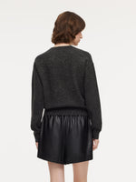 Bowknot Round Neck Women Sweater GOELIA