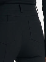 Stretchy High-Waisted Slit Women Pants GOELIA