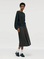 Cashmere Drop Shoulder Women Sweater GOELIA