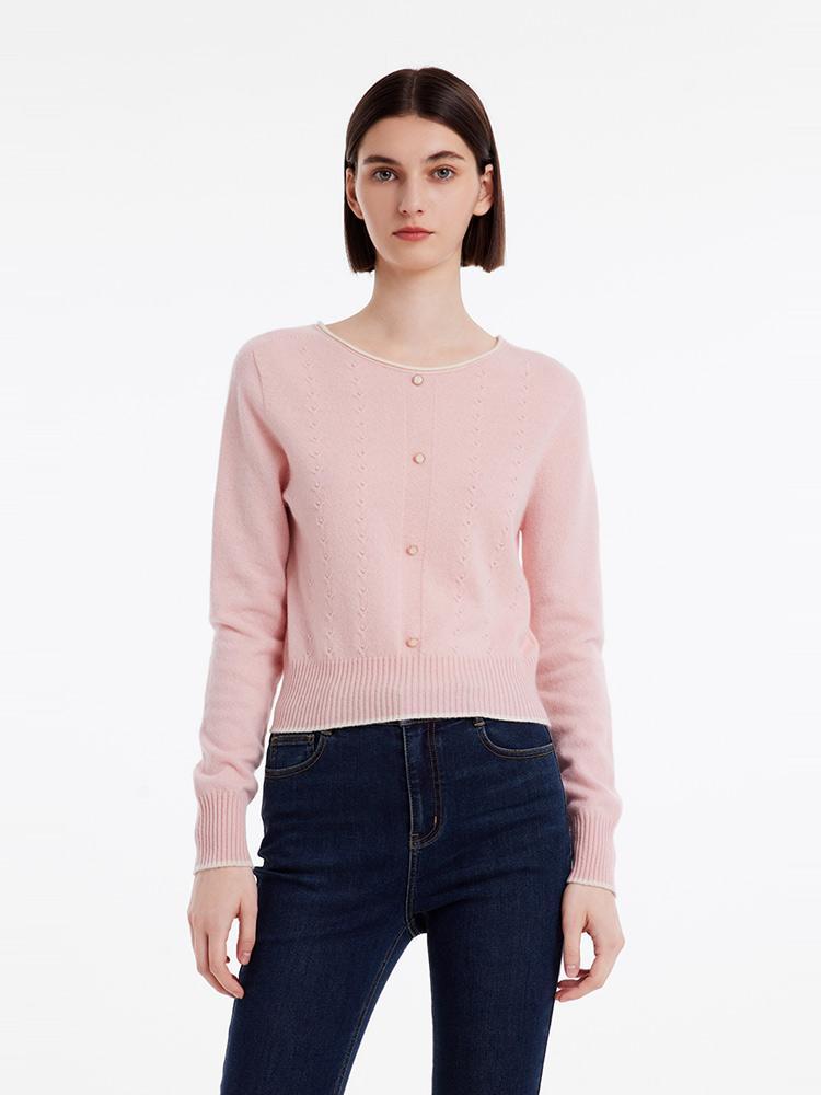 One-piece Seamless Wool Sweater GOELIA