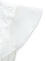 [Preview] 100% Cotton Ruffle Sleeve Women Blouse With Detachable Buckle GOELIA