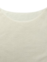 100% Machine Washable Wool Women Knit Top GOELIA