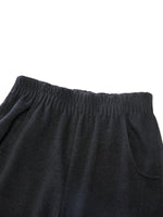 Elastic Waist Women Curved Leg Pants GOELIA