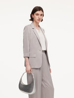 22MM Mulberry Silk Women Blazer GOELIA