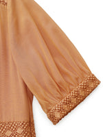 100% Cotton Patchwork Lace Embroidered Women Maxi Dress GOELIA