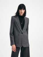 [Preview] Washable Wool Women H-Line Blazer GOELIA