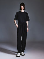 Machine Washable Wool Blend Unisex Straight Leg Pants GOELIA