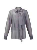 [Preview] Front Knot Women Shirt With Knit Camisole GOELIA