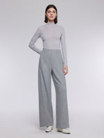 [Preview] Relaxed Straight Leg Women Knit Pants GOELIA