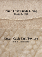 Eco-friendly Faux Fur Textured Women Coat GOELIA