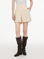 Cotton Blend A-Line Women Shorts GOELIA