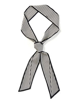 [Preview] 14MM Mulberry Silk Stripe Women Scarf GOELIA