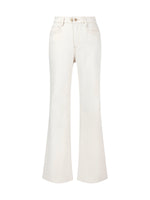 [Preview] Soft Brushed Denim Women Flared Jeans GOELIA